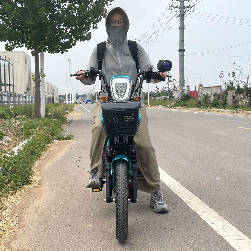 Electric Bicycle | Adult Commuter E-Bike with Bluetooth Speaker, USB Charging & Bright LED Headlight