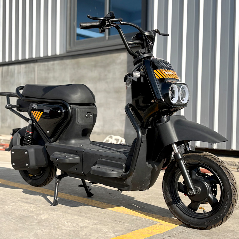 Adult Electric motorcycle Long Range E-Scooter with Dual Headlights & Disc Brake