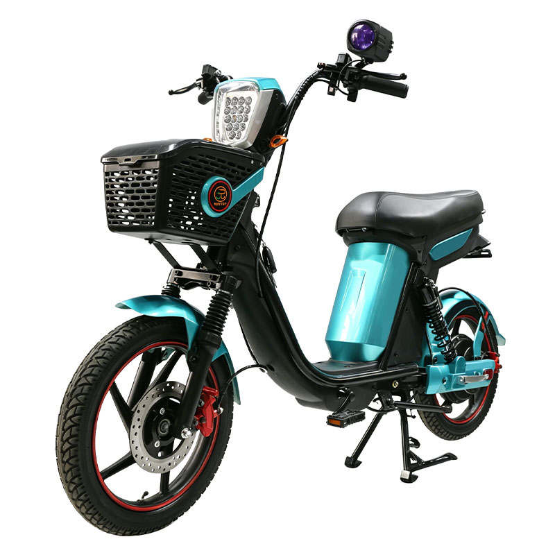 Electric Bicycle | Adult Commuter E-Bike with Bluetooth Speaker, USB Charging & Bright LED Headlight