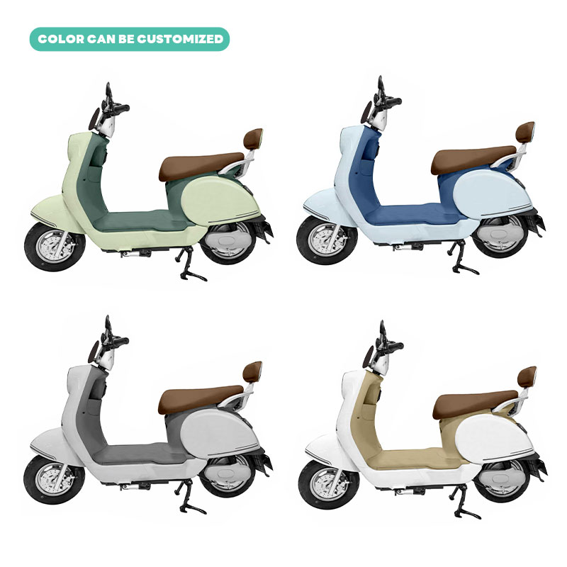 Fashion Lightweight Electric motorcycle | E-Scooter with CE Certification & Vintage Design